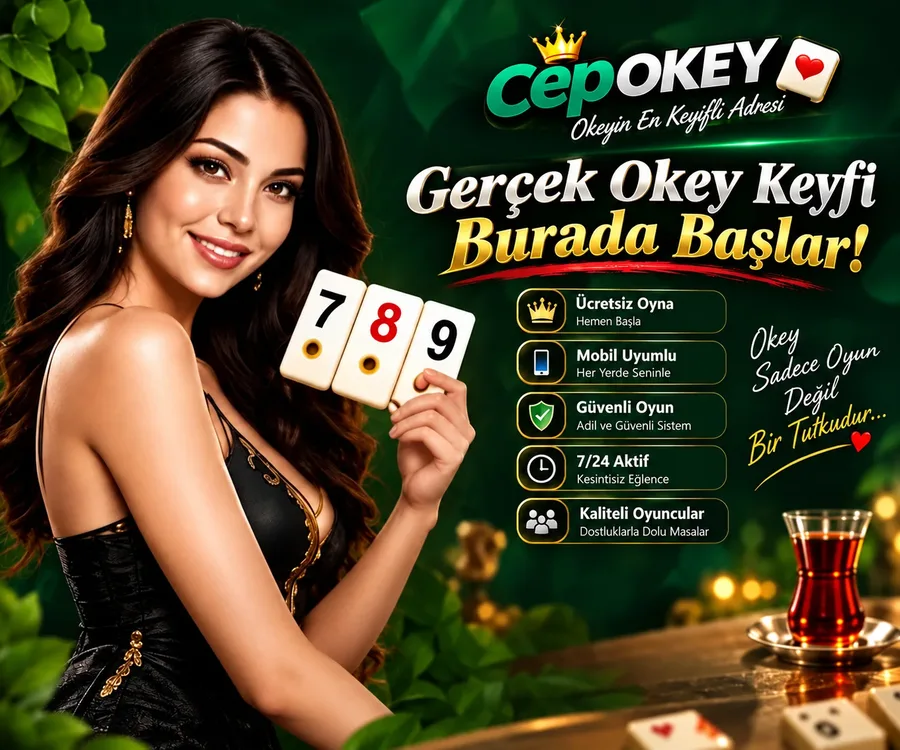 Cep Okey - Gerçek Okey Keyfi Burada Başlar